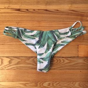 Midori Banana Palms Bikini Bottom